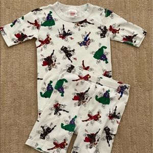 Hanna Andersson Marvel Boys Size 12 PJS